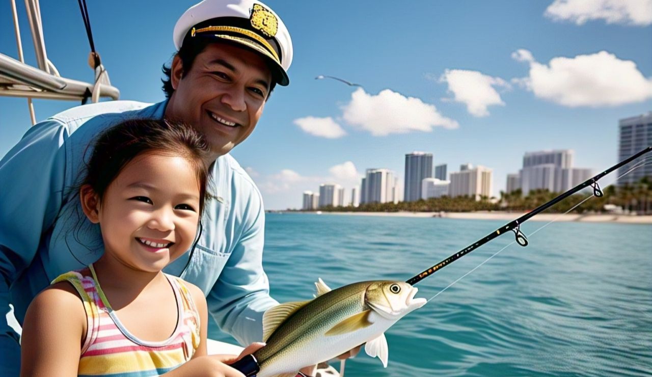 kids fishing