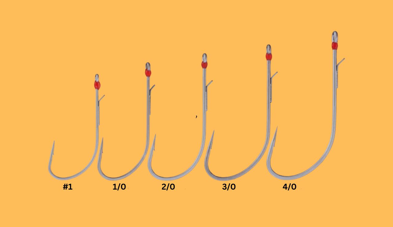 Fishing Hook Size Chart